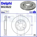 DELPHI Piduriketas BG3622