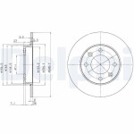 DELPHI Piduriketas BG3653