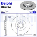 DELPHI  Piduriketas BG3657