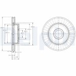 DELPHI Piduriketas BG3659