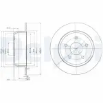 DELPHI Piduriketas BG3660