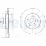 DELPHI Piduriketas BG3663