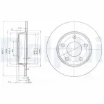 DELPHI Piduriketas BG3671