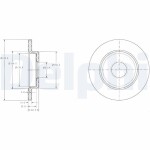 DELPHI  Piduriketas BG3673