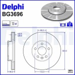 DELPHI Piduriketas BG3696