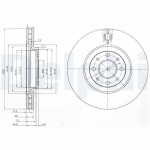 DELPHI Piduriketas BG3699