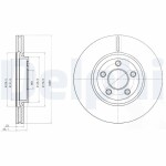 DELPHI Piduriketas BG3704