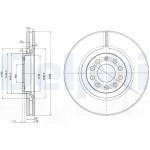 DELPHI Piduriketas BG3714