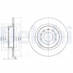 DELPHI Piduriketas BG3731C