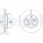 DELPHI Piduriketas BG3735