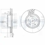 DELPHI  Piduriketas BG3756