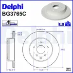 DELPHI Piduriketas BG3765C