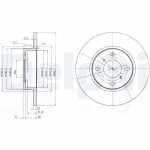 DELPHI Piduriketas BG3769