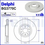 DELPHI Piduriketas BG3770C