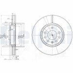 DELPHI Piduriketas BG3772C