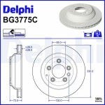 DELPHI Piduriketas BG3775C