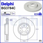 DELPHI Piduriketas BG3784C