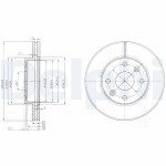 DELPHI Piduriketas BG3802
