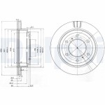 DELPHI Piduriketas BG3813