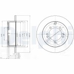 DELPHI Piduriketas BG3815