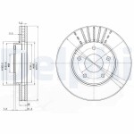 DELPHI Piduriketas BG3816