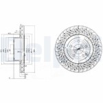 DELPHI Piduriketas BG3827