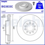 DELPHI Piduriketas BG3833C