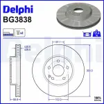 DELPHI Piduriketas BG3838
