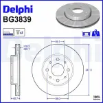 DELPHI Piduriketas BG3839