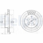 DELPHI Piduriketas BG3846