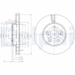 DELPHI Piduriketas BG3850