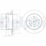 DELPHI Piduriketas BG3853
