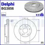 DELPHI Piduriketas BG3856