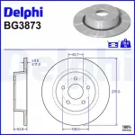 DELPHI Piduriketas BG3873