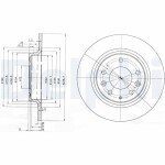 DELPHI Piduriketas BG3875C