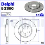 DELPHI  Piduriketas BG3893