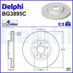DELPHI Piduriketas BG3895C