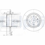 DELPHI Piduriketas BG3908C