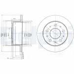 DELPHI Piduriketas BG3923