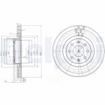 DELPHI Piduriketas BG3944