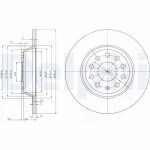 DELPHI  Piduriketas BG3954C