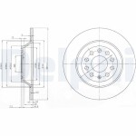 DELPHI Piduriketas BG3956C