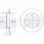 DELPHI Piduriketas BG3971