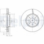 DELPHI Piduriketas BG3989
