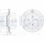 DELPHI Piduriketas BG3991