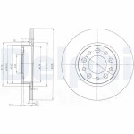 DELPHI Piduriketas BG3994