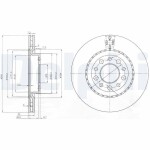 DELPHI Piduriketas BG3995
