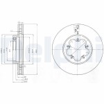 DELPHI Piduriketas BG4007