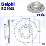 DELPHI Piduriketas BG4008