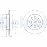 DELPHI  Piduriketas BG4017